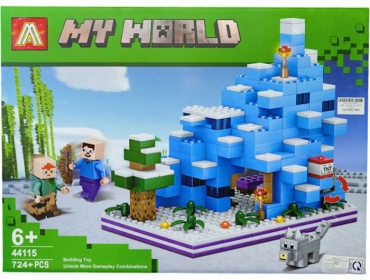 Конструктор MY WORLD MW Конструктор 44115, деталей 724 шт