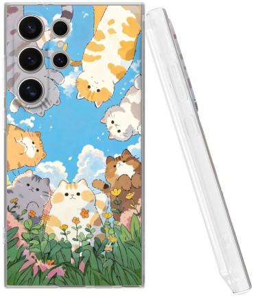 Чехол Mcover для Samsung Galaxy S24 Ultra рисунок