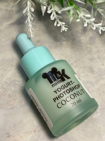 M&K nails флюид Yogurt-photoshop для рук/кутикулы Coconut 20мл 29 мл