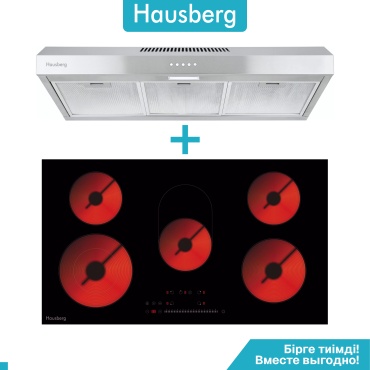 Hausberg HB-05CRB + HBCH-9000IX черный