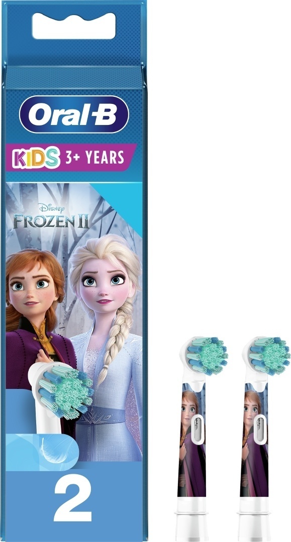 Насадка для детской электрической зубной щетки Oral-B Kids Холодное Сердце Frozen 2 шт