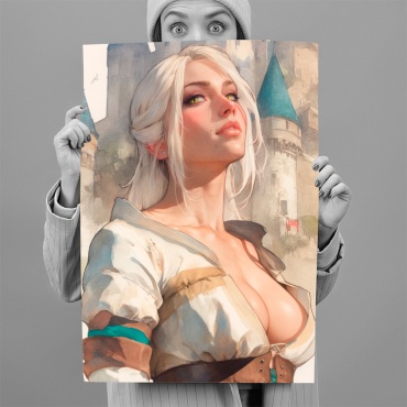 PEMIKAN CRAFT постер Цири 40x60 см