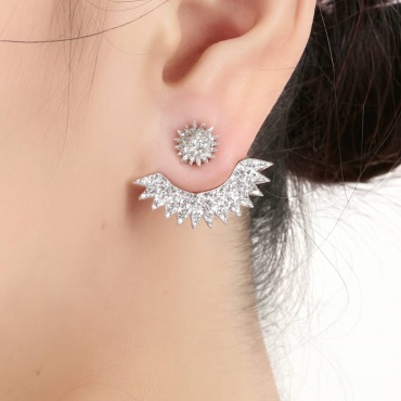 Серьги LAREY бижутерный сплав, стразы