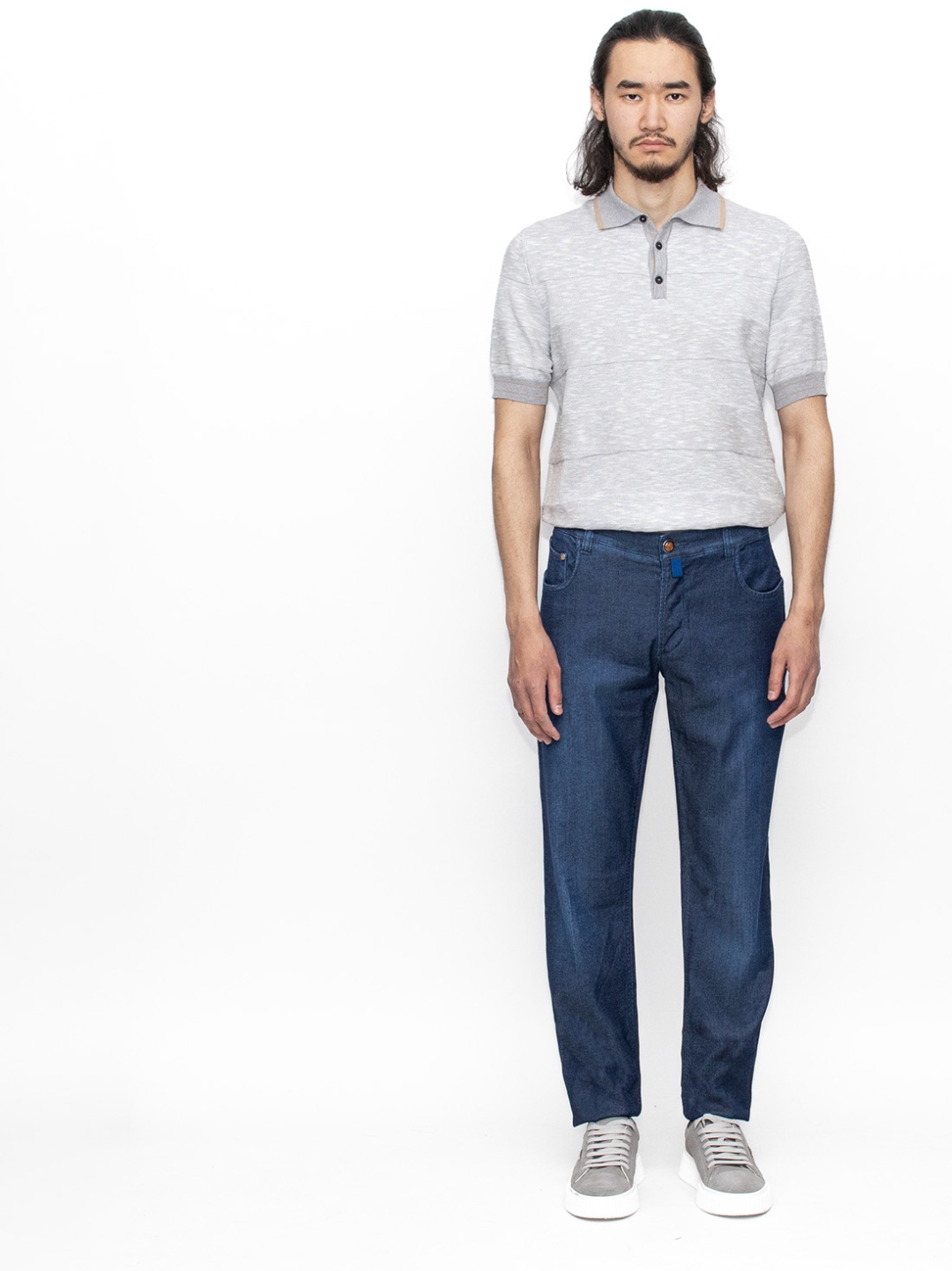 Джинсы зауженные PORTOFINO JEANS синий