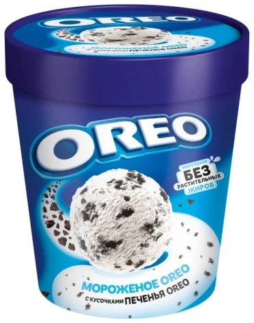 Мороженое Oreo с дробленым печеньем 263 г