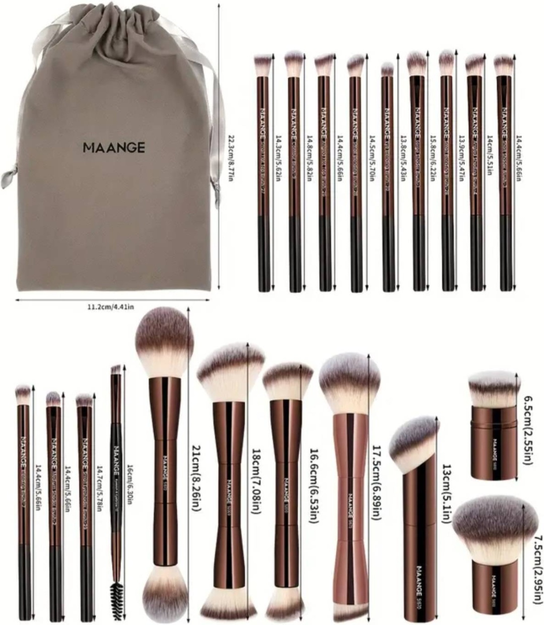 Maange Кисти для макияжа 20