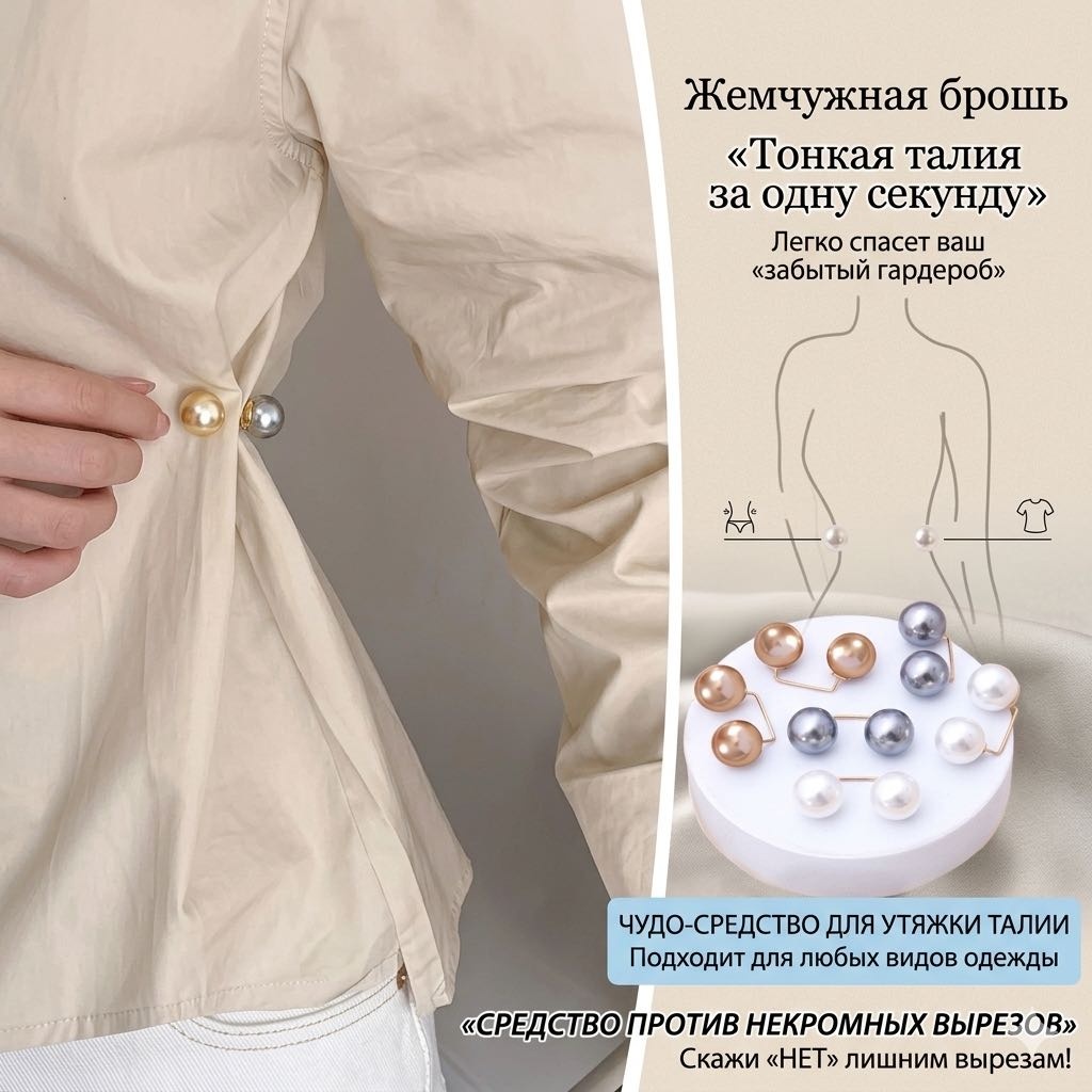 Булавка 30302387_125358143 аксессуар для одежды мультиколор
