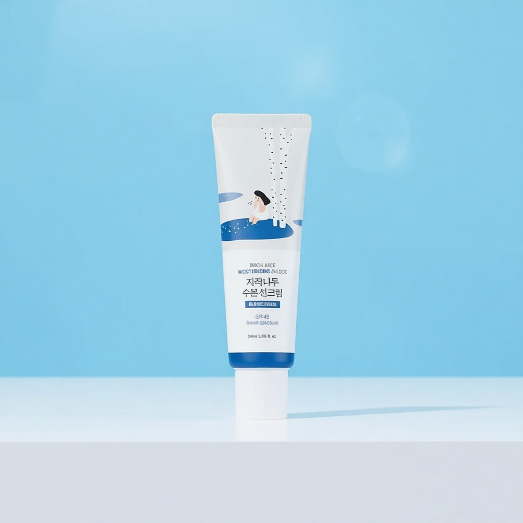 Round Lab крем Birch Juice Moisturizing SPF50 для лица, для зоны декольте 50 мл, фото 2