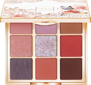 CATKIN тени прессованные Dreamworld 9 Colors Eyeshadow Palette 2026 C12 Fairyland