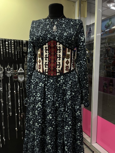 Национальный костюм AYLINSHOPKZ красный