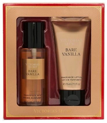 Victoria’s Secret Bare Vanilla 2-Piece Mist & Lotion Gift Set крем-лосьон для тела 75 мл