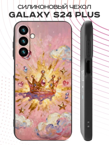 Чехол для Samsung Galaxy S24+ рисунок