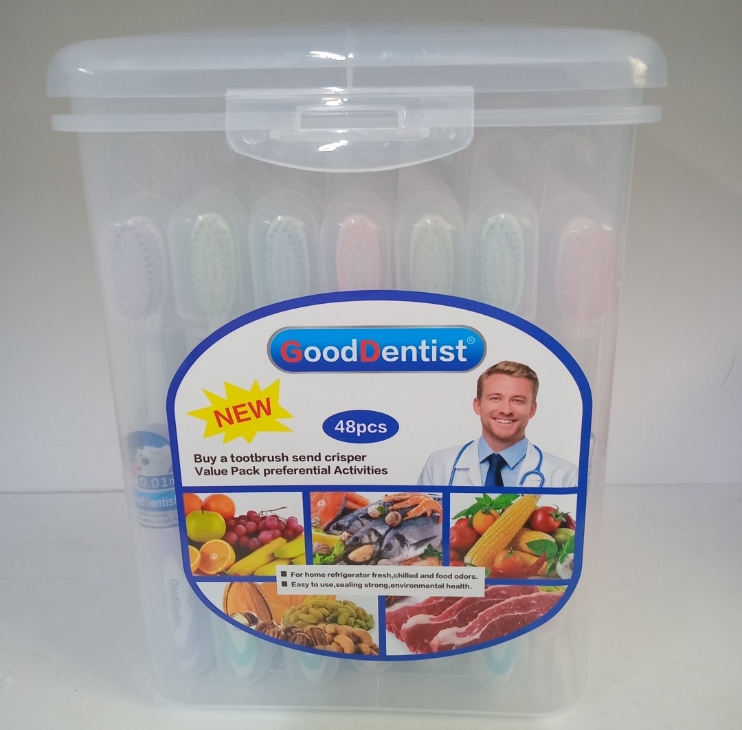 Good Dentist зубная щетка средняя 48 шт
