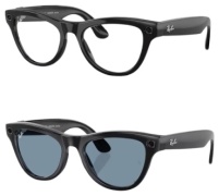 Ray-Ban Meta SKYLER Blue Transitions черный