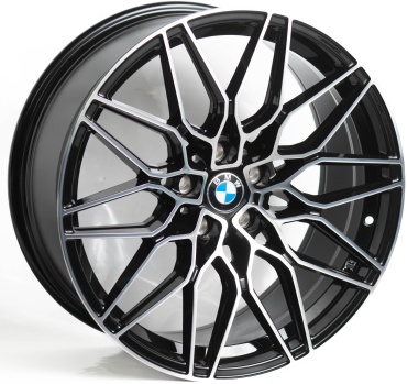 Kipardo H3242F 9.5x19/5x112 D66.5 ET35 4 диска черный, серебристый