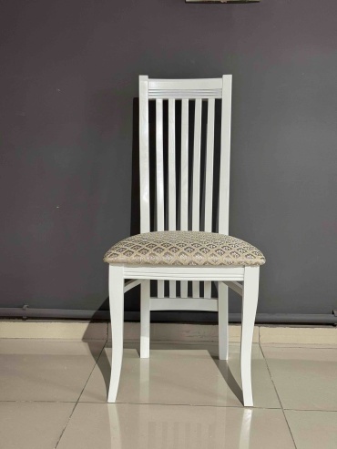 Стул MEBEL city Вегас, 105x45x50 см, белый, бежевый 1 шт.