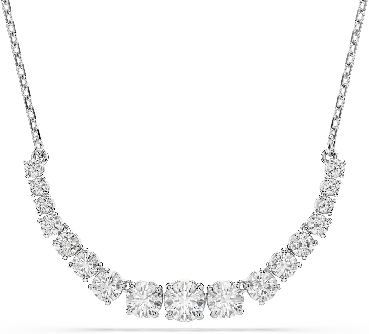 Swarovski длина 38 см ювелирный сплав, кристаллы Swarovski
