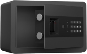 Сейф DELI AE209 ключевой, электронный замок (310х200х200 мм)