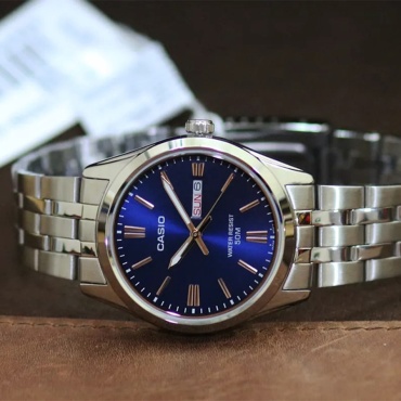 Кварцевые CASIO MTP-1335D-2A2VDF нержавеющая сталь