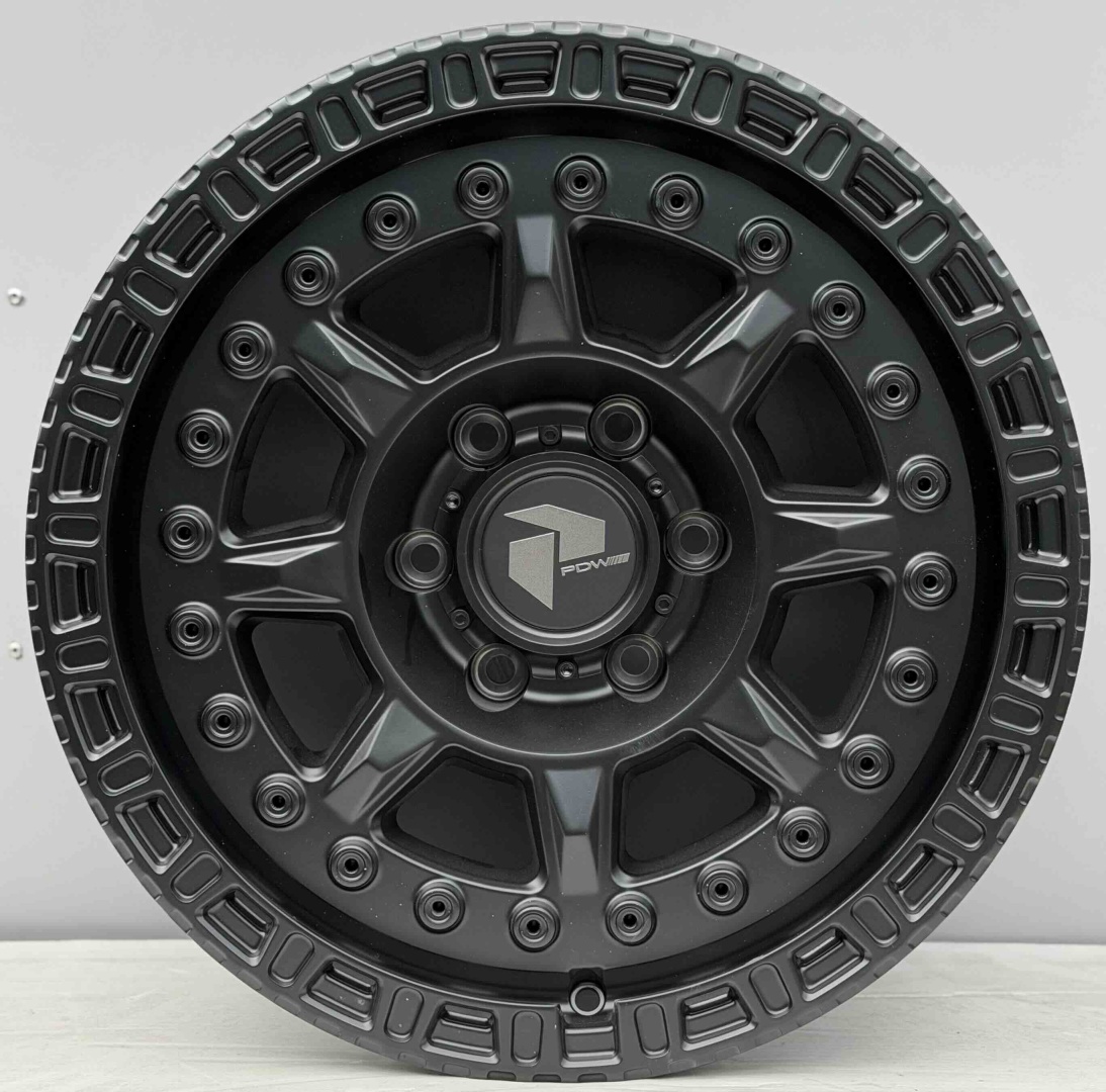 PDW PDW 8.5x18/6x139.7 D110.1 ET0 4 диска черный матовый