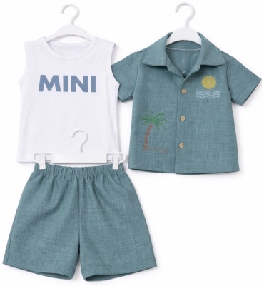 Комплект Mini белый, хаки