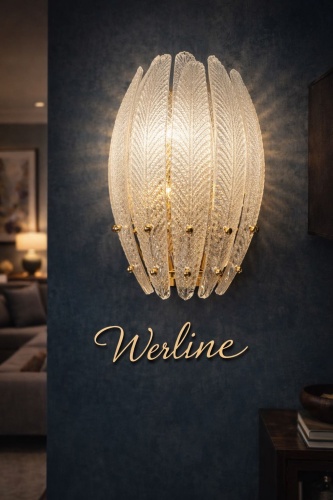 Бра настенный Werline E14, латунь