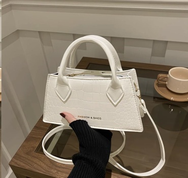 Сумка тоут Fashion&Bags искусственная замша черный, белый