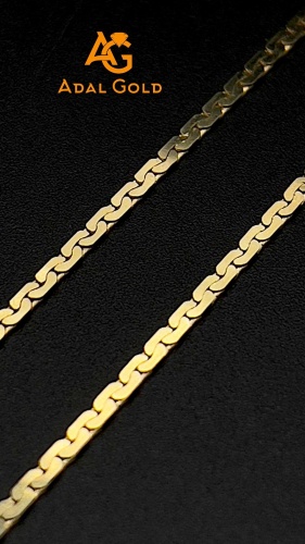 ADAL GOLD ADG_YAKR-0040 длина 55 см, вес 6.6 г золото, плетение якорное
