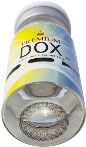 Контактные линзы DOX K3005-A GRAY 0 кривизна 8.6 на год 2 шт