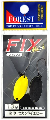 Блесна FOREST FIX Match 1 шт 23 мм Second Yellow