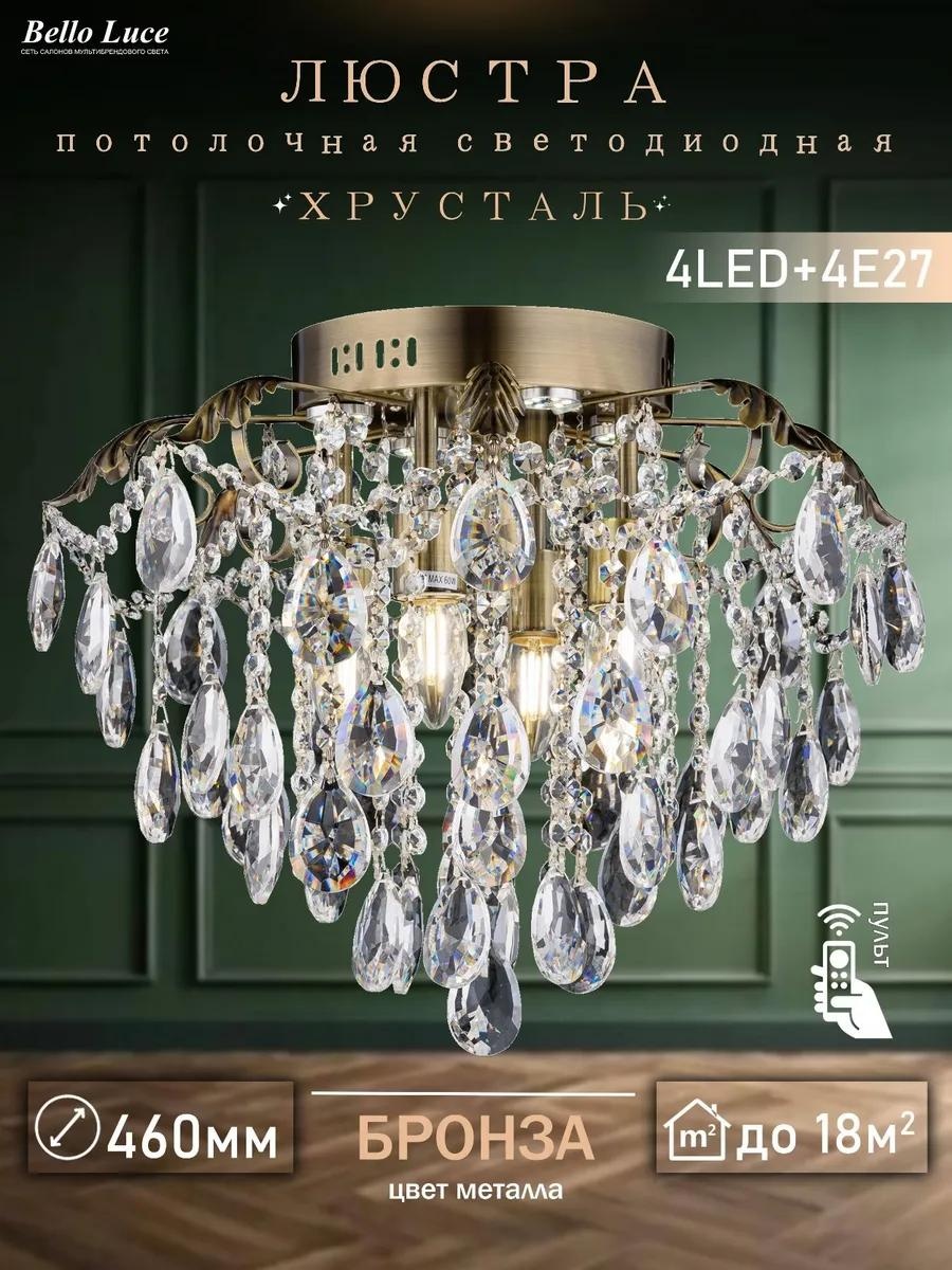 Люстра потолочная LED, кол-во ламп: 1 шт