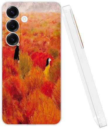 Чехол Mcover для Samsung Galaxy S25 рисунок