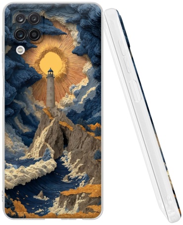 Чехол Mcover для Samsung Galaxy A12 рисунок