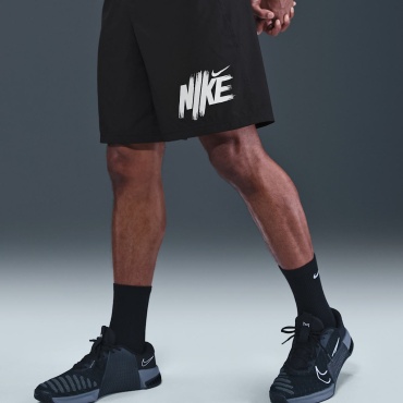 Спортивные шорты Nike черный, белый