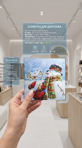 Салфетка 33х33 см