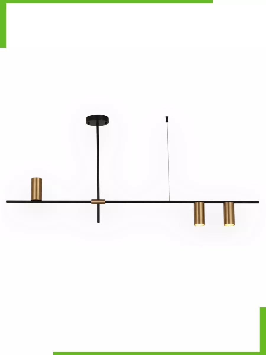 Люстра потолочная Kink Light GU10, кол-во ламп: 3 шт