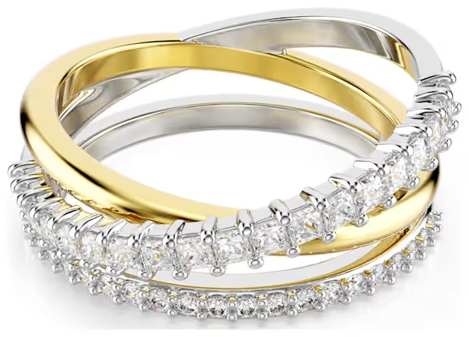 Кольцо Swarovski 5714163 размер 17.2 бижутерный сплав, цирконий