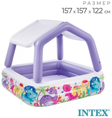 Бассейн надувной Iko-17, 122x157x122 см