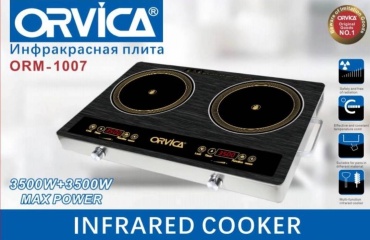 Настольная плита Orvica ORM-1007 черный