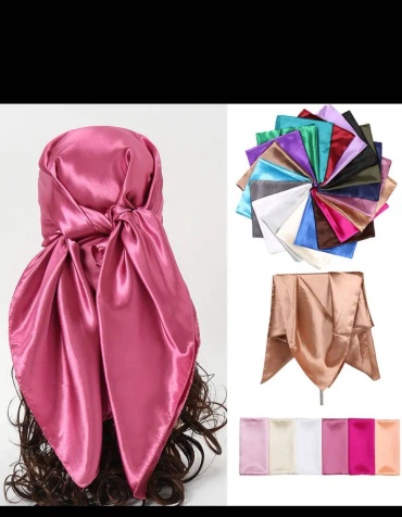 Платок CASHMA SCARF полиэстер, атлас 90 x 90 см