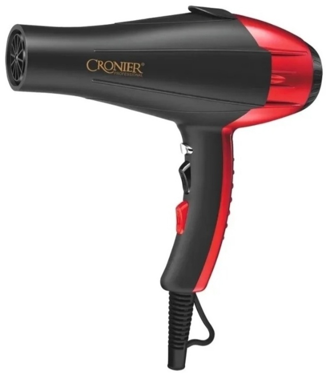Cronier CR 6600 фен черный, красный