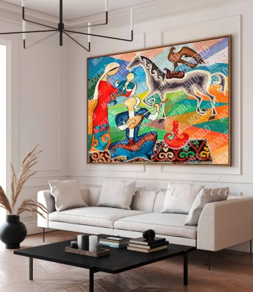 Mode Bild репродукция Дала аңыздары 120x90 см