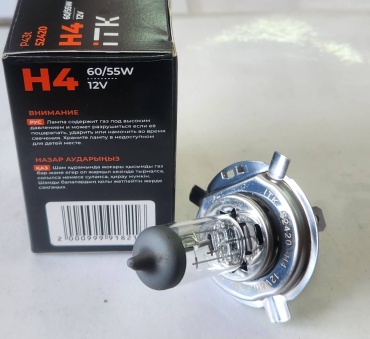 ITK 52420 галогенная H4, 1 шт