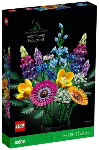 Конструктор Botanicals 10313, деталей 939 шт