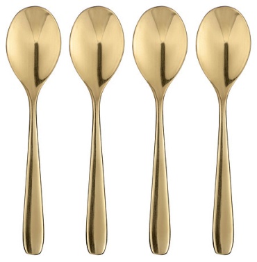 Ложка IKEA 32 шт, золотистый TILLAGD