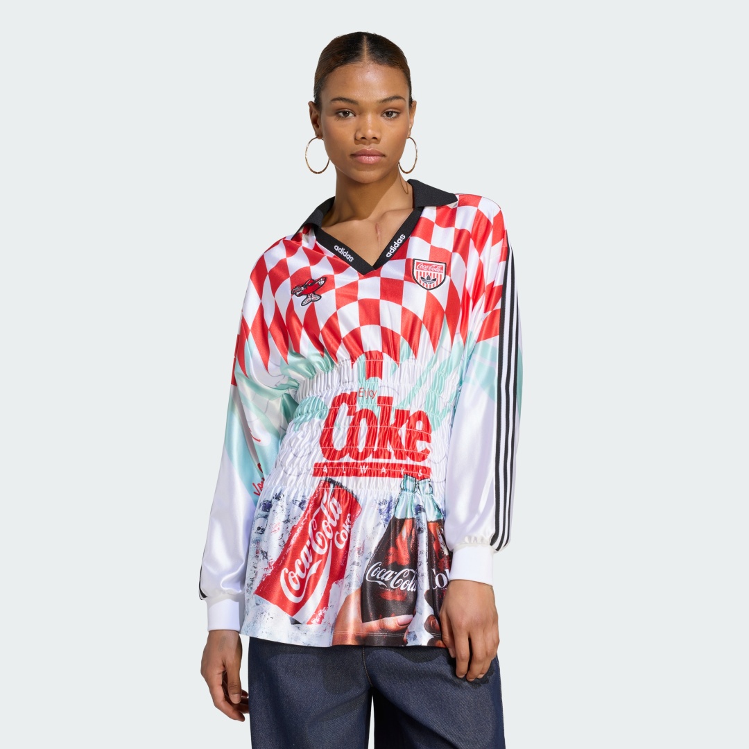 Лонгслив adidas белый