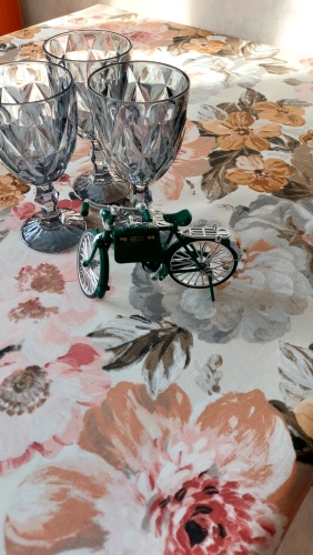 Скатерть R.I.Textile 300x160 см, хлопок, дак, 1 шт