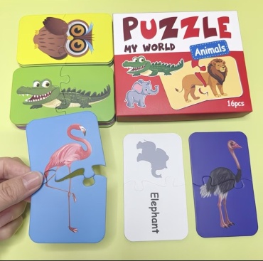 Пазл pazl my world классический 16 деталей