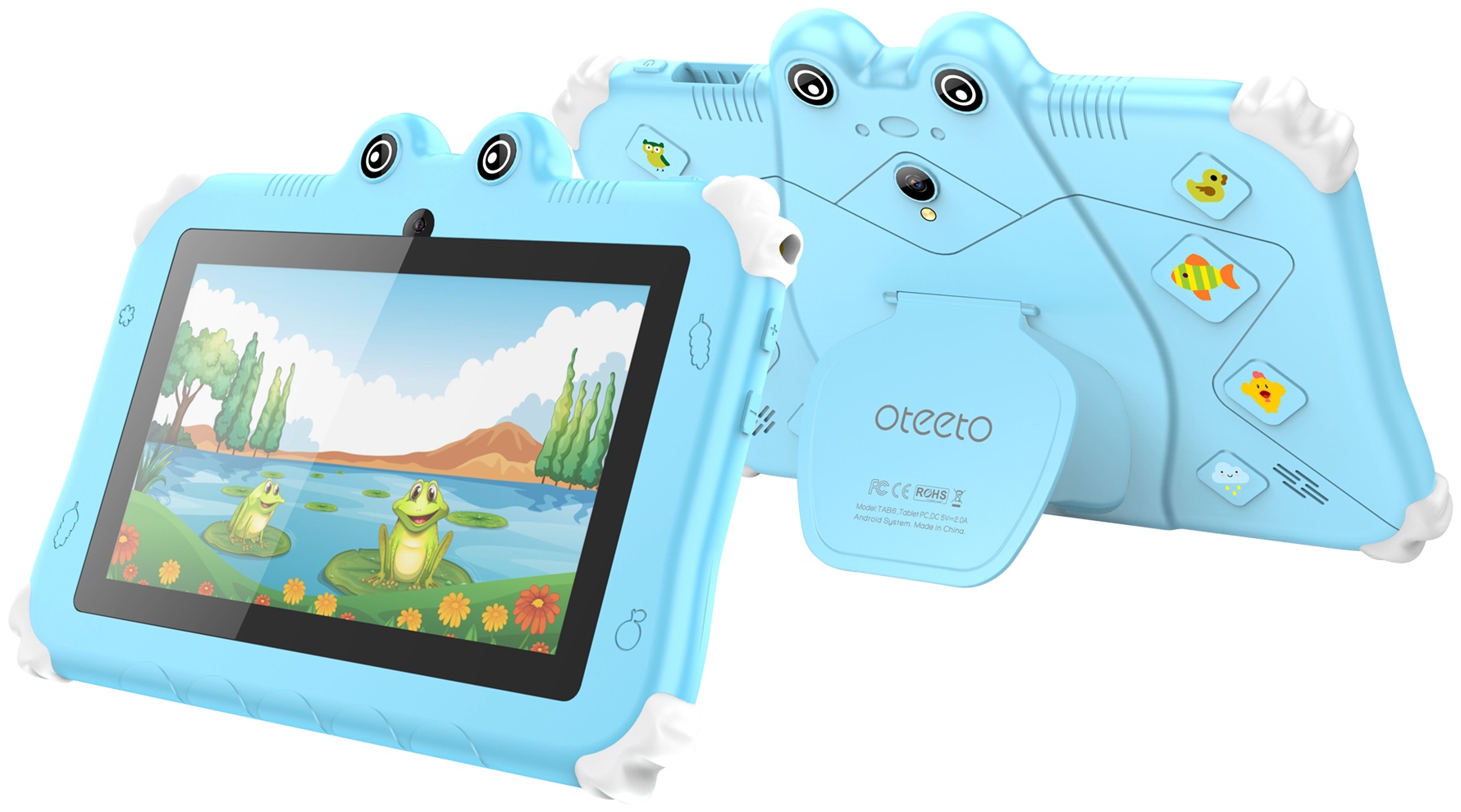 Планшет Oteeto TAB 6 PRO KIDS 7 дюйм 4 Гб/128 Гб синий