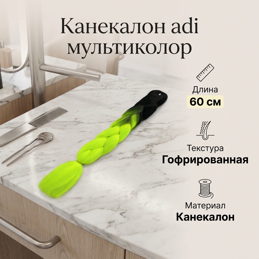 adi канекалон мультиколор женский
